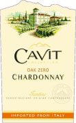 Cavit Oak Zero Chardonnay 2014  Front Label