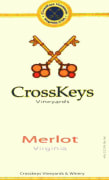 CrossKeys Vineyards Merlot 2011  Front Label