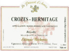 Etienne Becheras Crozes-Hermitage Le Prieure d'Arras 2019  Front Label