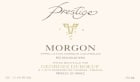 Duboeuf Morgon Prestige 2002  Front Label