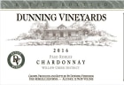 Dunning Chardonnay 2016  Front Label