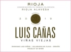 Bodegas Luis Canas Vinas Viejas Rioja Alavesa Blanco 2019  Front Label