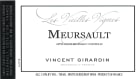 Vincent Girardin Meursault Les Vieilles Vignes 2019  Front Label