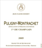 Jean-Claude Boisset Puligny-Montrachet Champ Gain Premier Cru 2009  Front Label