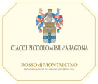 Ciacci Piccolomini d'Aragona Rosso di Montalcino 2021  Front Label