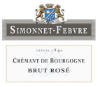 Simonnet-Febvre Cremant de Bourgogne Rose  Front Label