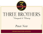 Three Brothers Vineyard and Winery Pinot Noir 2014  Front Label