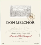 Don Melchor Cabernet Sauvignon 2019  Front Label