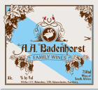 Badenhorst Family Red Blend 2019  Front Label