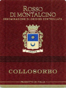 Collosorbo Rosso di Montalcino 2019  Front Label