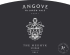 Angove Family Winemakers The Medhyk Shiraz 2015 Front Label