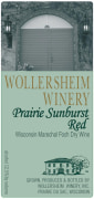 Wollersheim Winery Prairie Sunburst Red 2010  Front Label