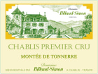 Billaud-Simon Chablis Montee de Tonnerre Premier Cru 2019  Front Label