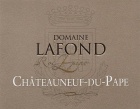 Domaine Lafond Roc-Epine Chateauneuf-du-Pape 2016  Front Label
