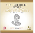 Grgich Hills Estate Yountville Old Vine Cabernet Sauvignon 2018  Front Label