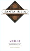 Santa Julia Merlot 2007  Front Label