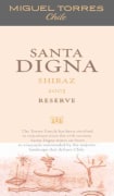 Miguel Torres Santa Digna Riserva Shiraz 2003  Front Label