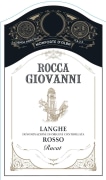 Rocca Giovanni Langhe Rosso Rucat 2020  Front Label