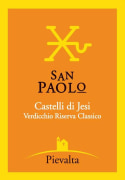 Pievalta San Paolo Castelli di Jesi Verdicchio Riserva Classico 2016  Front Label