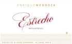 Enrique Mendoza Estrecho Monastrell 2018  Front Label