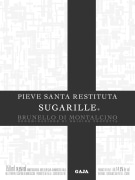 Gaja Pieve Santa Restituta Sugarille Brunello di Montalcino 2018  Front Label