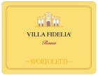 Sportoletti Villa Fidelia Rosso 2016  Front Label