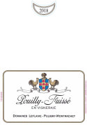 Domaine Leflaive Pouilly-Fuisse En Vigneraie 2018  Front Label