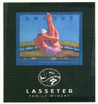 Lasseter Family Winery Enjoue Rose 2020  Front Label