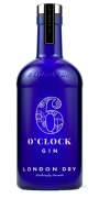 6 O'Clock London Dry Gin  Front Bottle Shot
