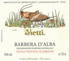 Vietti Barbera d'Alba Scarrone Vigna Vecchia 2019  Front Label