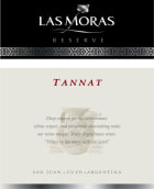 Finca Las Moras Reserve Tannat 2014  Front Label