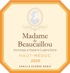 Chateau Ducru-Beaucaillou Madame de Beaucaillou (Futures Pre-Sale) 2020  Front Label