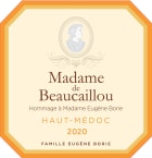 Chateau Ducru-Beaucaillou Madame de Beaucaillou 2020  Front Label