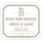 Chateau Pichon Longueville Comtesse de Lalande  2018  Front Label