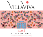 VillaViva Cotes de Thau Rose 2021  Front Label