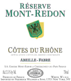 Chateau Mont-Redon Cotes du Rhone Reserve Blanc 2015 Front Label