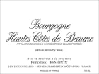 Frederic Esmonin Bourgogne Hautes Cotes de Beaune Rouge 2021  Front Label