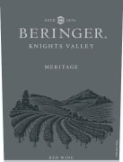 Beringer Knights Valley Meritage 2013  Front Label