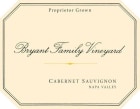 Bryant Family Cabernet Sauvignon 1994  Front Label