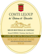 Chereau Carre Muscadet Comte Leloup de Chasseloir Centenaires 2018  Front Label