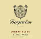 Bergstrom Winery Block Pinot Noir 2010  Front Label