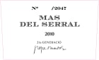 Mas del Serral  2010  Front Label