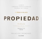 Palacios Remondo Rioja La Propiedad Vinas Viejas 2017  Front Label