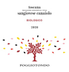 Poggiotondo Rosso 2020  Front Label