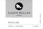 Eugen Muller Forst Riesling Trocken 2020  Front Label