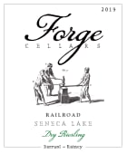 Forge Cellars Railroad Vineyard Dry Riesling 2019  Front Label