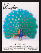 Pindar Riesling 2021  Front Label