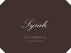 Caldwell Estate Grown Syrah 2013  Front Label