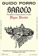 Guido Porro Vigna Rionda Barolo 2015  Front Label