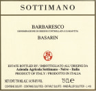 Sottimano Barbaresco Basarin 2019  Front Label